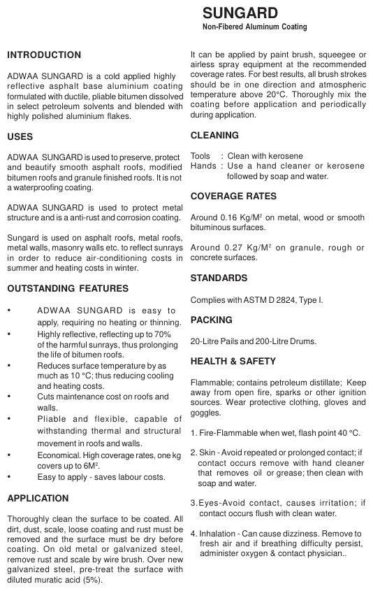 ADWAA waterproofing membrane rolls